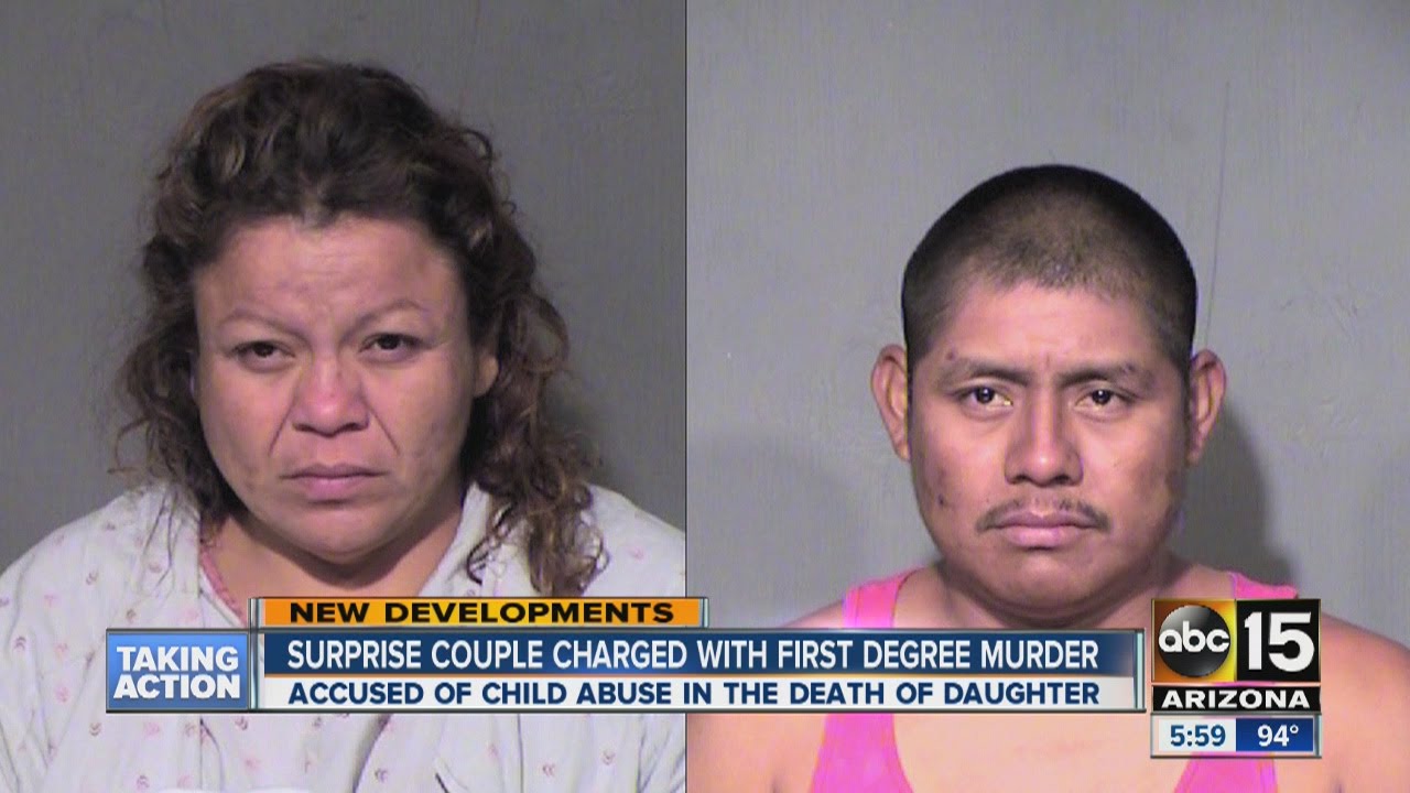 Surprise couple charged with first degree murder - YouTube
