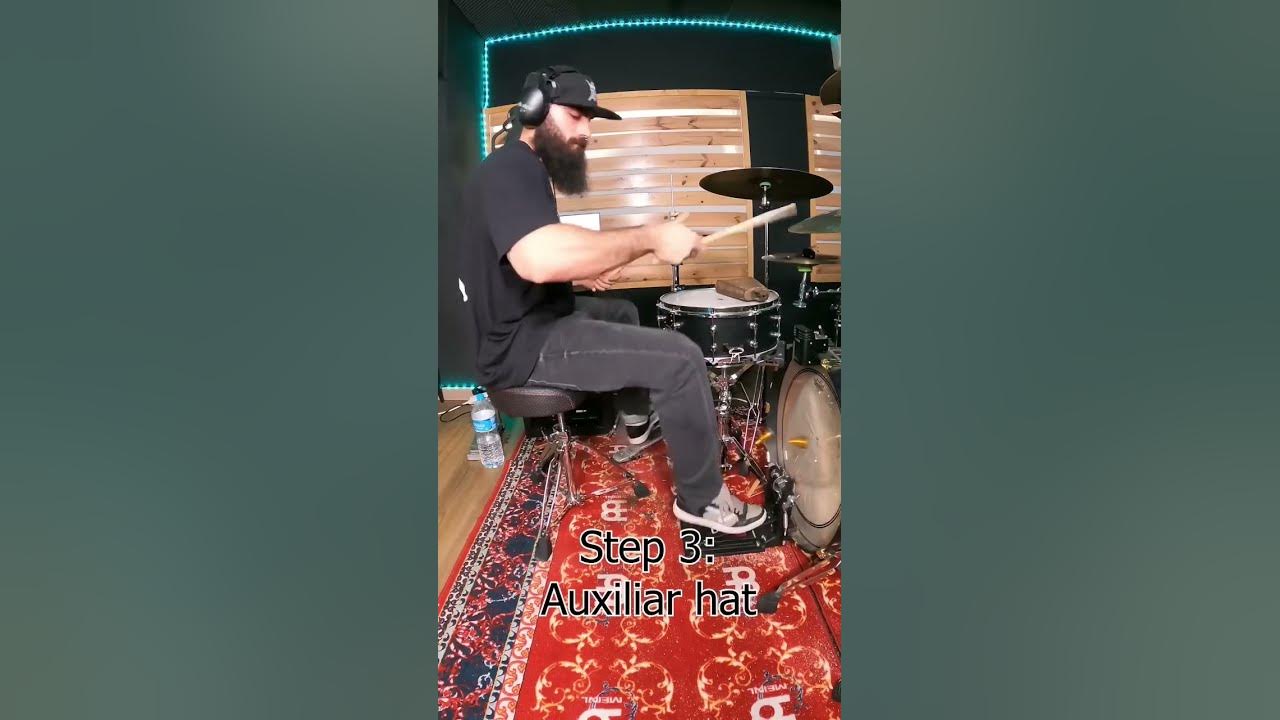 𝑩𝒍𝒖𝒆 𝑴𝒐𝒏𝒅𝒂𝒚 𝒇𝒓𝒐𝒎 𝒂 𝒔𝒐𝒏𝒈 𝒃𝒚 𝑵𝒆𝒘 𝑶𝒓𝒅𝒆𝒓. 🎵 🥁 🍻 #Shorts #Drums