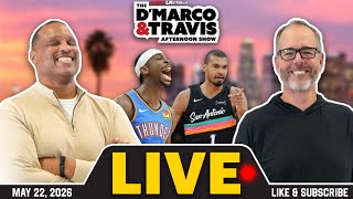 Wemby 👽 & The Spurs Take On SGA & The Thunder ⚡️Tonight + Dodgers vs Brewers - D'Marco & Travis