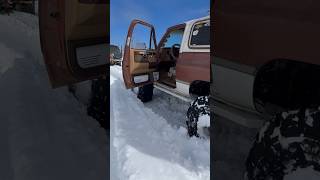 Snow Wheeling in Feather Falls Canyon ❄️🔥 Why We Build These #shorts #offroad