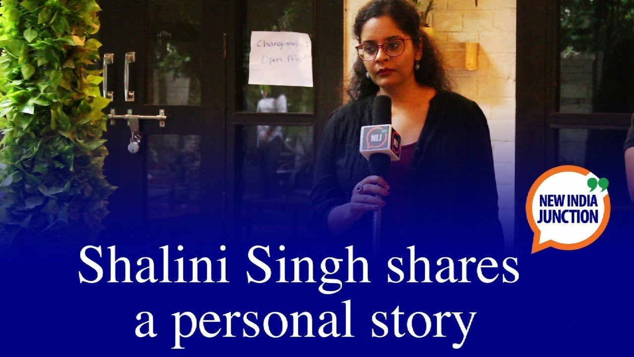 new india innsbruck Award-winning Journalist Shalini Singh on reporting against all odds. | NIJ changemakers Open Mic