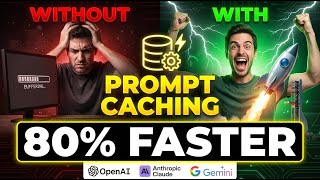Prompt Caching Explained: Make ChatGPT, Claude & Gemini 80% Faster with This ONE Trick