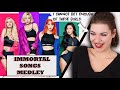 MAMAMOO -  Immortal Songs Medley - Vocal Coach & Professional Singer Reaction - How are they real?!