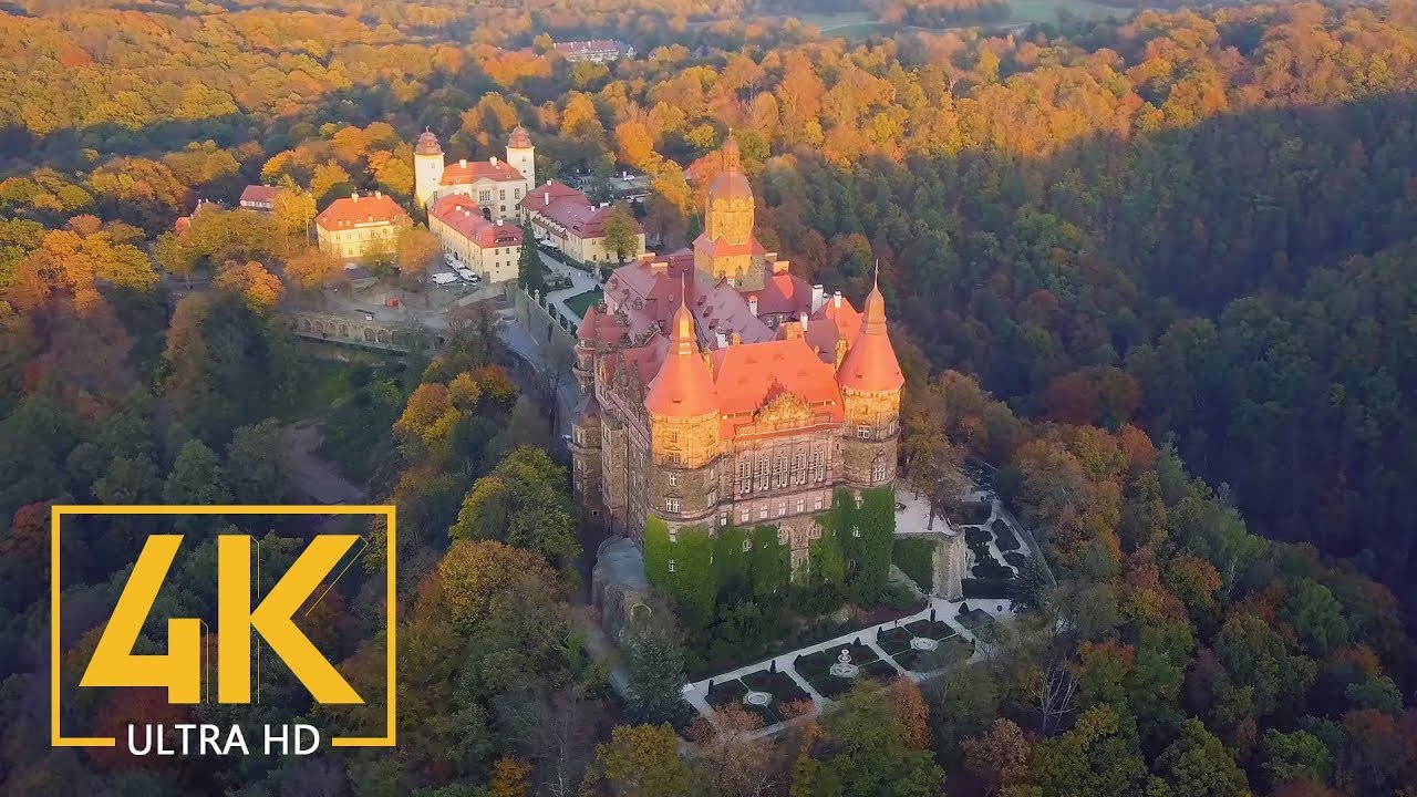 Polish Castles in 4K  Ultra HD  - Short Film Preview