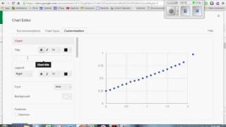 (109-P2016F) Plotting Position-Time Graphs in Google Sheets