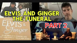 ELVIS AND GINGER ALDEN AT THE FUNERAL TOGETHER -DEFENDING ELVIS PRESLEY