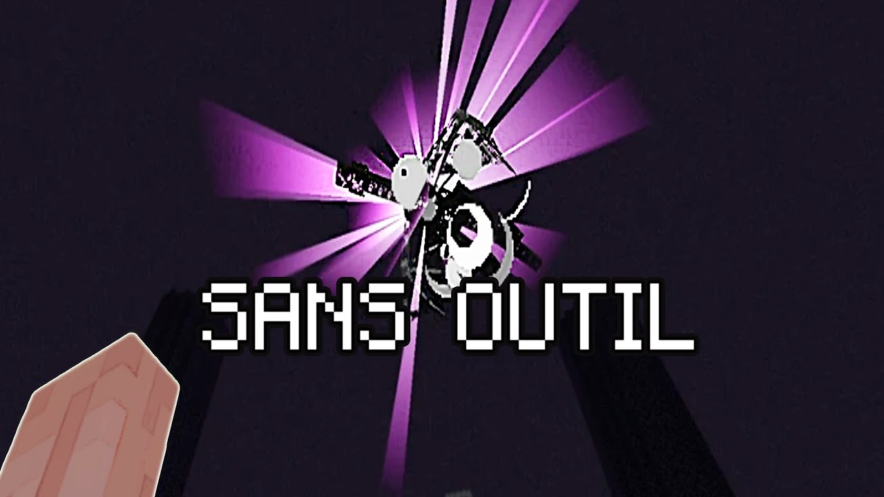 J’ai ESSAYÉ de FINIR Minecraft SANS CRAFTER D’OUTIL (zebi) 