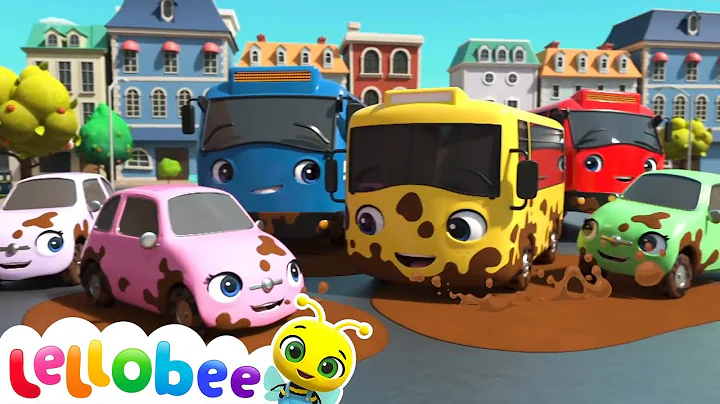 Carwash Song!! | Nursery Rhymes & Baby Songs! - Lellobee