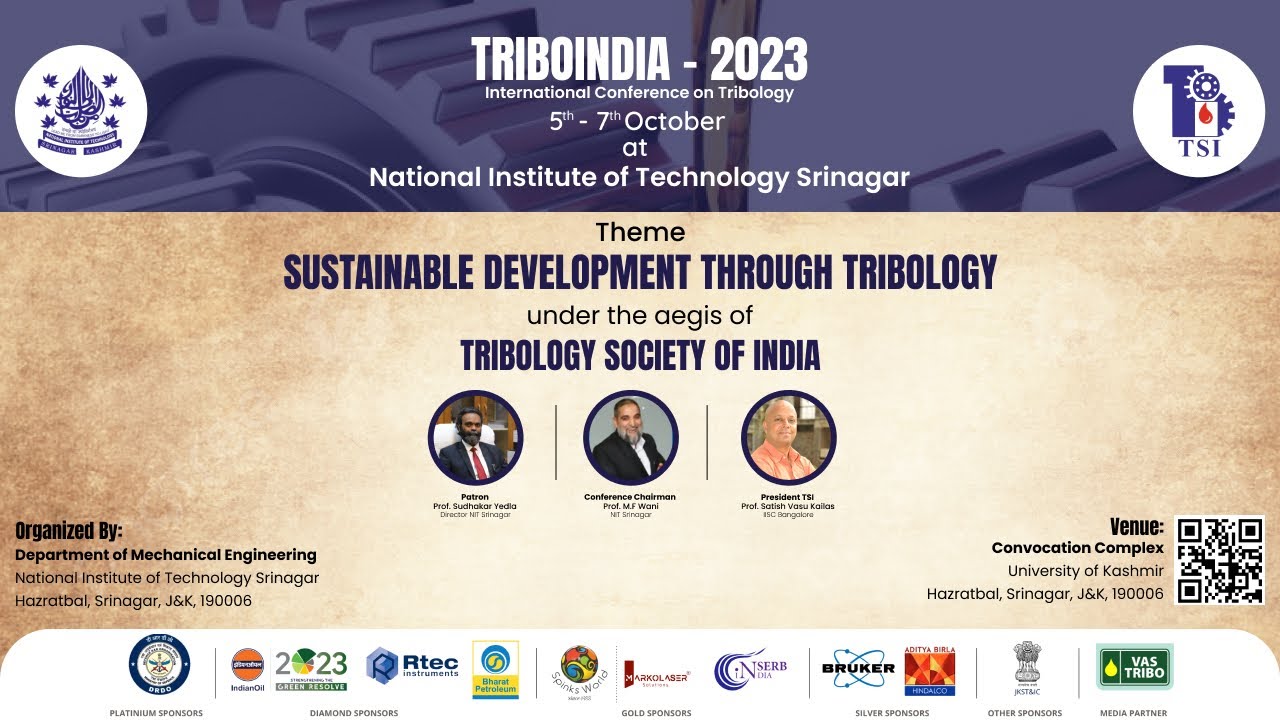 TRIBOINDIA 2023 || NIT SRINAGAR