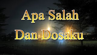 Apa Salah Dan Dosaku - D'Lloyd (Lirik) || Cover by Andrey Arief