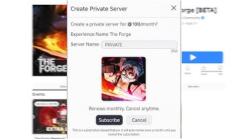 Roblox The Forge HOW TO GET PRIVATE SERVERS (DO THIS NOW)