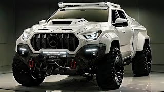 2027 Mercedes-AMG X-Class Revealed! Luxury Performance Pickup Truck Like Never Before