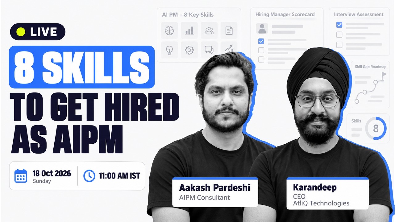 8 skills every AI PM needs to get hired in 2027
