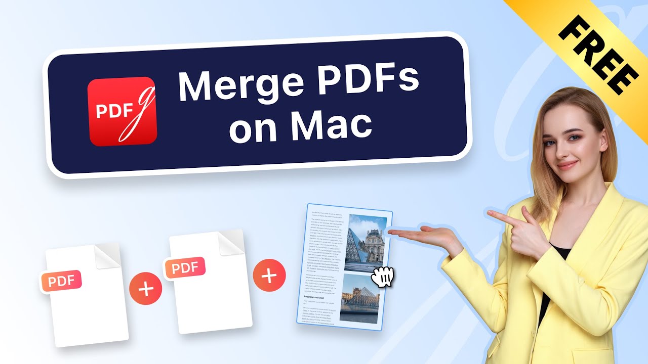 Как бесплатно объединить PDF-файлы в один | Объединение PDF-файлов