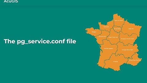 QGIS: The pg_service.conf file