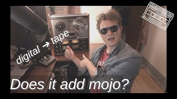 Sending a Digital Mix through Tape: Can You Hear the Difference?