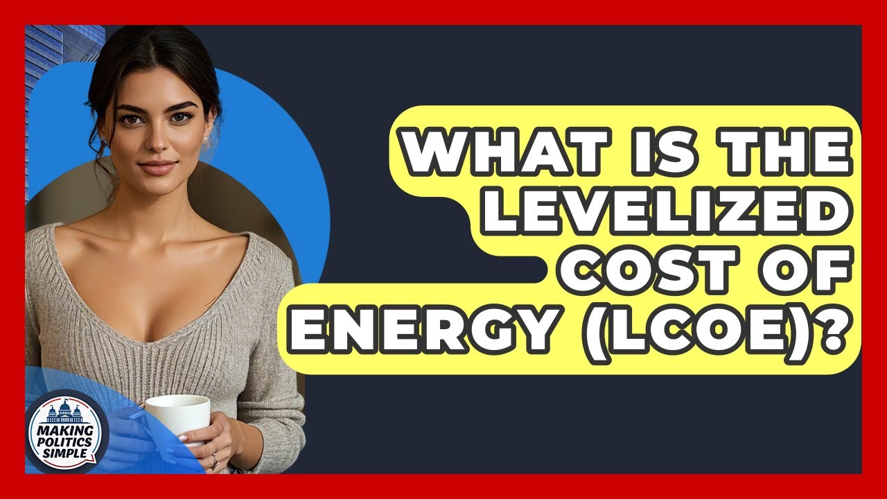 What Is The Levelized Cost Of Energy (LCOE)? - Making Politics Simple
