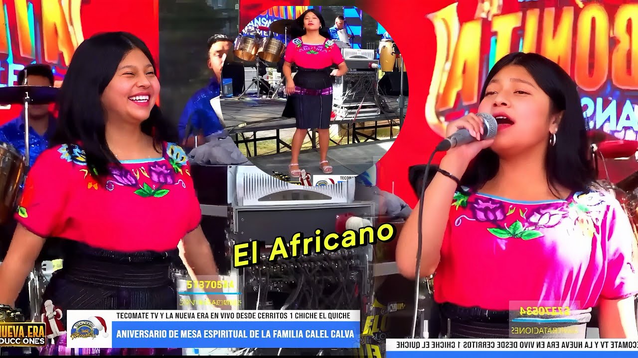 Mama el negro está rabioso la voz de oro María Yulisa marimba orquesta flor bonita los incansables ￼