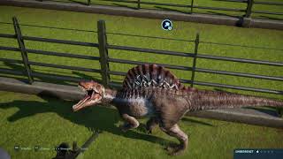 Jurassic World Evolution - multi test: giant maze and safe enclosure screenshot 5
