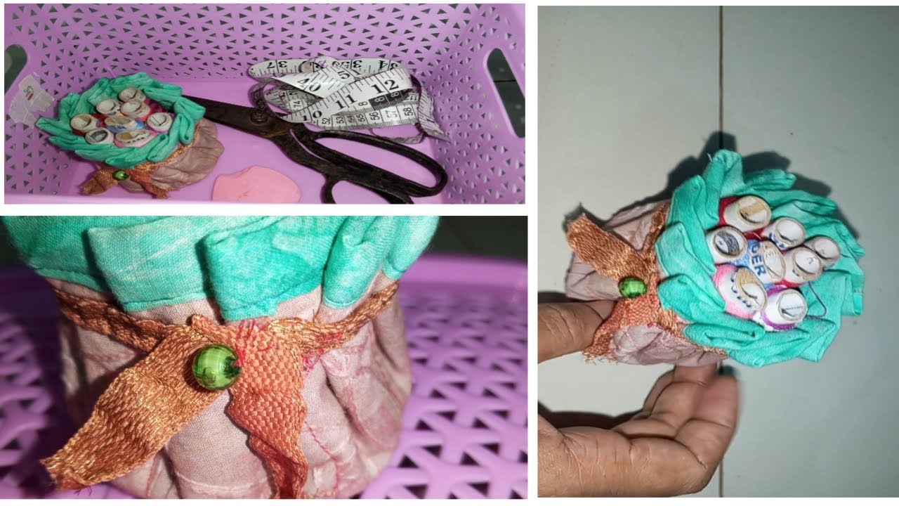 কাপড় দিয়ে organizer তৈরী। fh Bangla house block YouTube