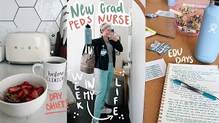 Busy Work Week in my life as a New Grad Day Shift Peds Heme/Onc Nurse