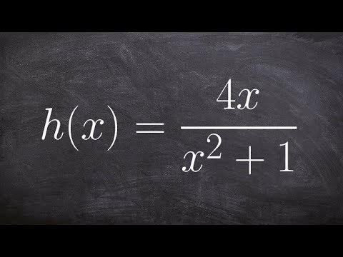 Video: Která funkce nemá horizontální asymptotu?