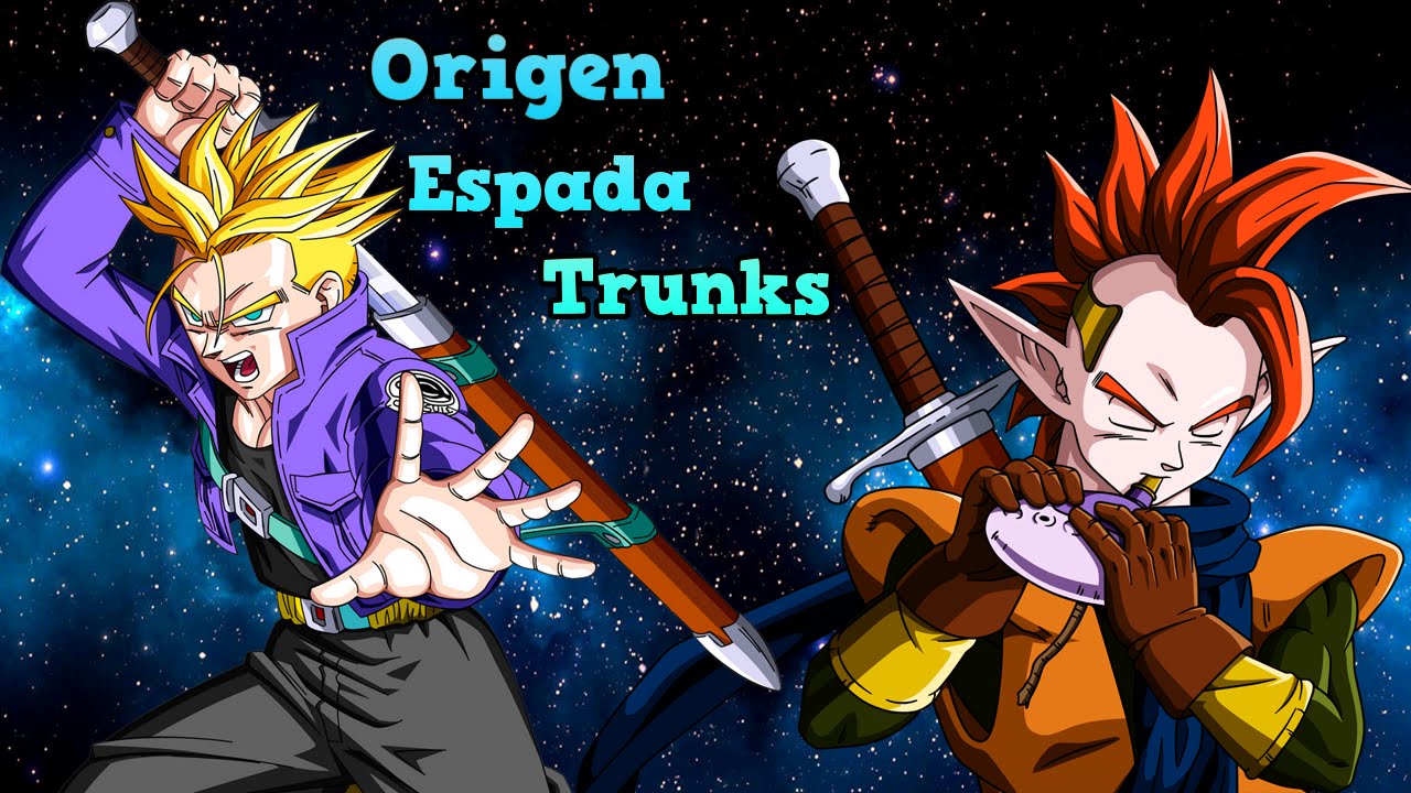 consigue Trunks su espada? Origen espada de Trunks Tapion