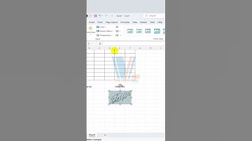 Cách chèn chữ ký trong Excel