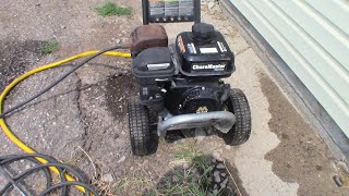 MI-T-M pressure washer back in service.