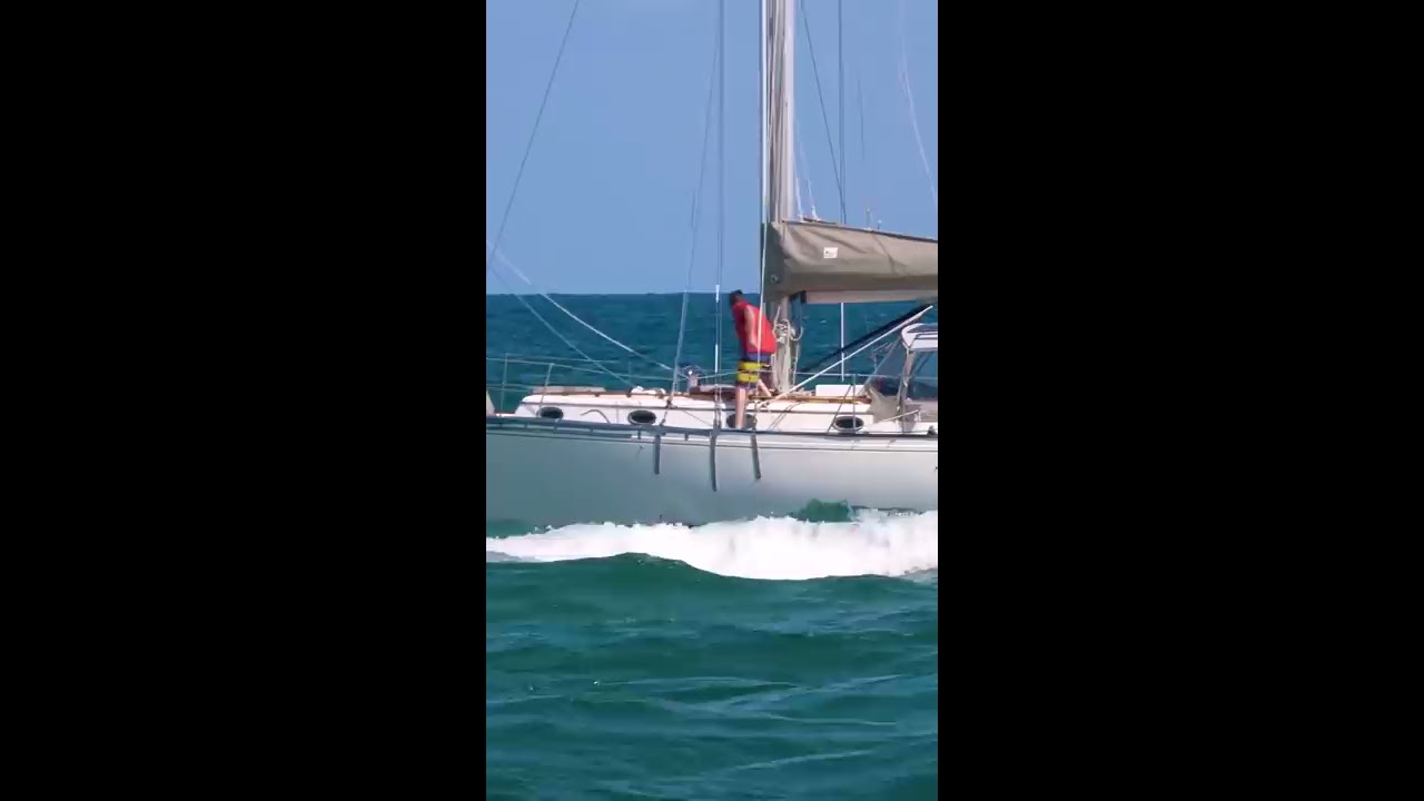 Man Going DOWN With His Ship Shorts