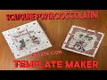 PUZZLE DI CIOCCOLATINI + SCATOLA GRATUITA TEMPLATE MAKER