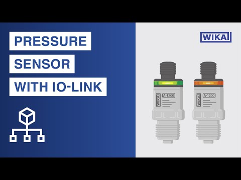 Pressure sensor with IO-Link, PNP or NPN switching output | Model A-1200