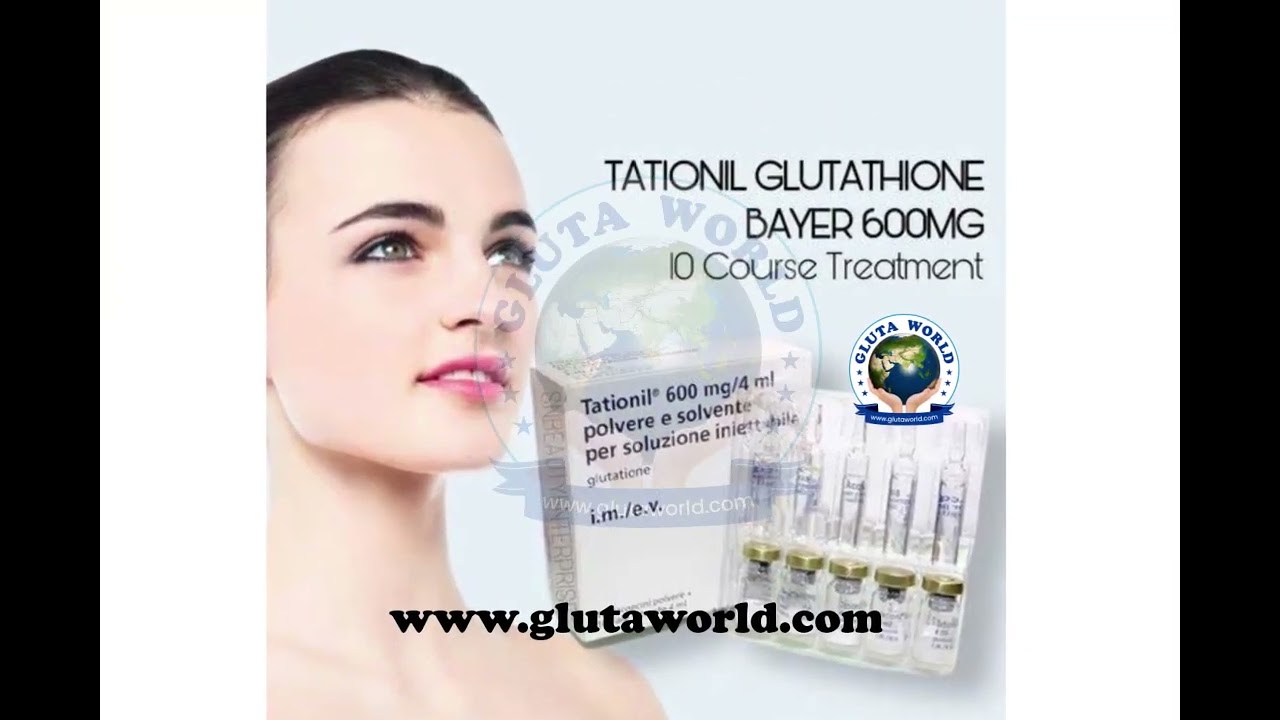 GlutaWorld Tationil 600 Mg Injection Video #glutathione #skincare #skincare 