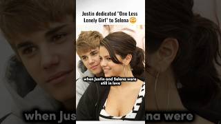 Justin Dedicated One Less Lonely Girl To Selena justinbieber selenagomez