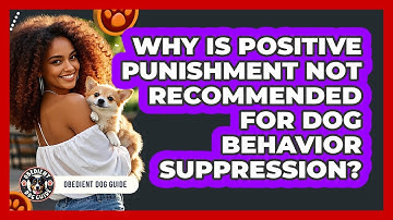 Why Is Positive Punishment Not Recommended For Dog Behavior Suppression? - Obedient Dog Guide