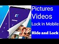 How to lock pictures and videos in Mobile || Hide and Lock Videos and Pic