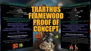 Siege Ballista of Trarthus Flamewood Totems Proof of Concept | Path Of Exile 3.26