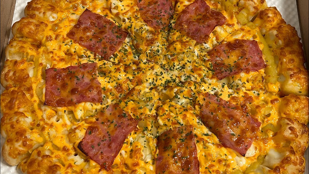 먹방 브이로그 Ι 맵단짠 최애 피자 등극🍕⭐ 오지치즈포테이토피자