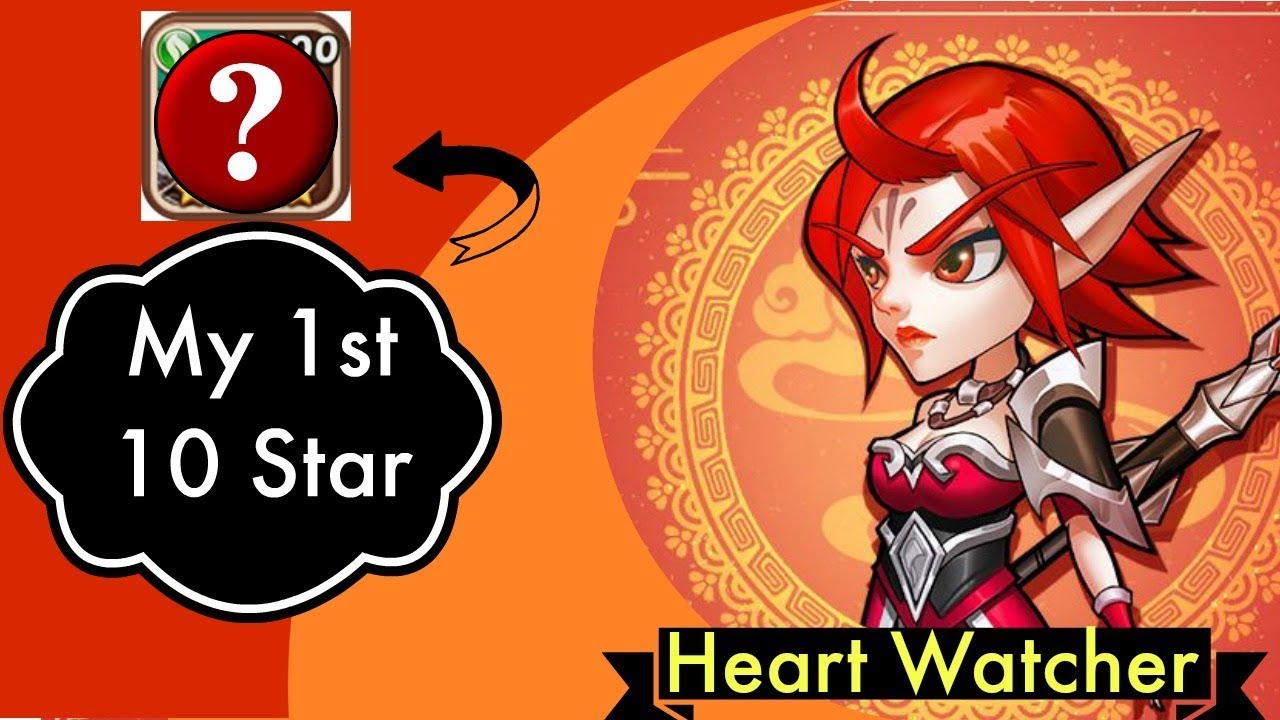 Ideal Heroes-  My 1st 10 Star | NEW Hero Heart Watcher 6 Star