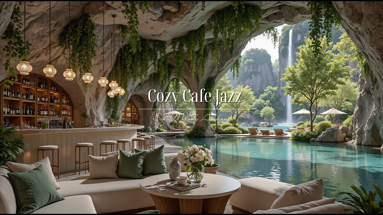 Уютная Джазовая Музыка Для Расслабляющего Начала Утра | Нежная Мелодичная Атмосфера И Звуки Приро...