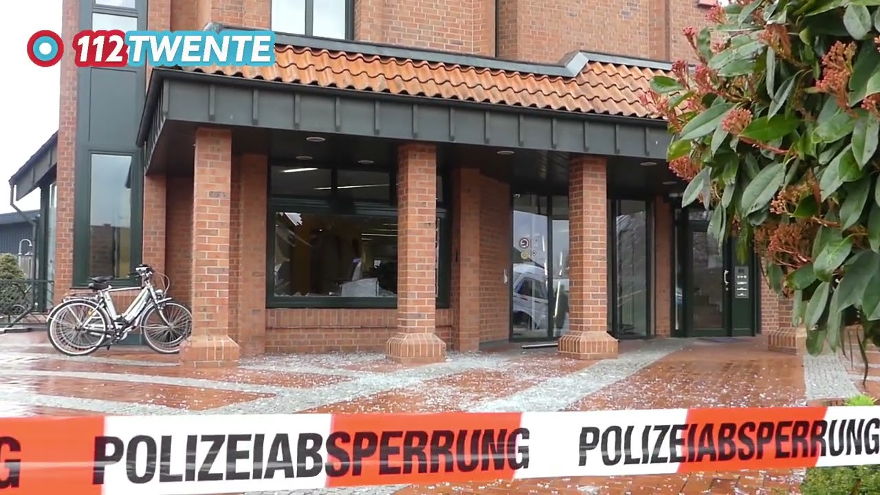 112Twente.nl - Plofkraak bank Alstätte 21-03-2023