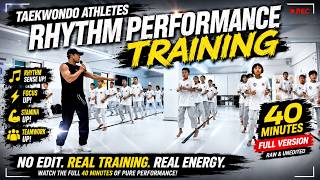 Taekwondo Kids Rhythm Performance Training 🔥 | 40 MIN Full Version