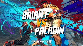 SF6 Brian F (Ed) vs Paladin (Ryu) Street Fighter 6