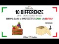 ITALIAN WORDS - 10 Differences 1.0 - Italian for Beginners