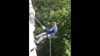 Dale Musser Rappelling (08/13/14) - Video 2