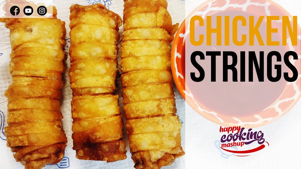 Chicken Strings | Crispy Chicken String | Thread Chicken By Happy ...