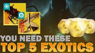 Top 5 Must-Have Exotics in Edge of Fate!