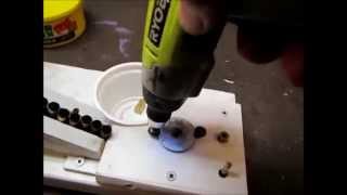 Easy and Fast way to Decap Brass (9mm Shown)
