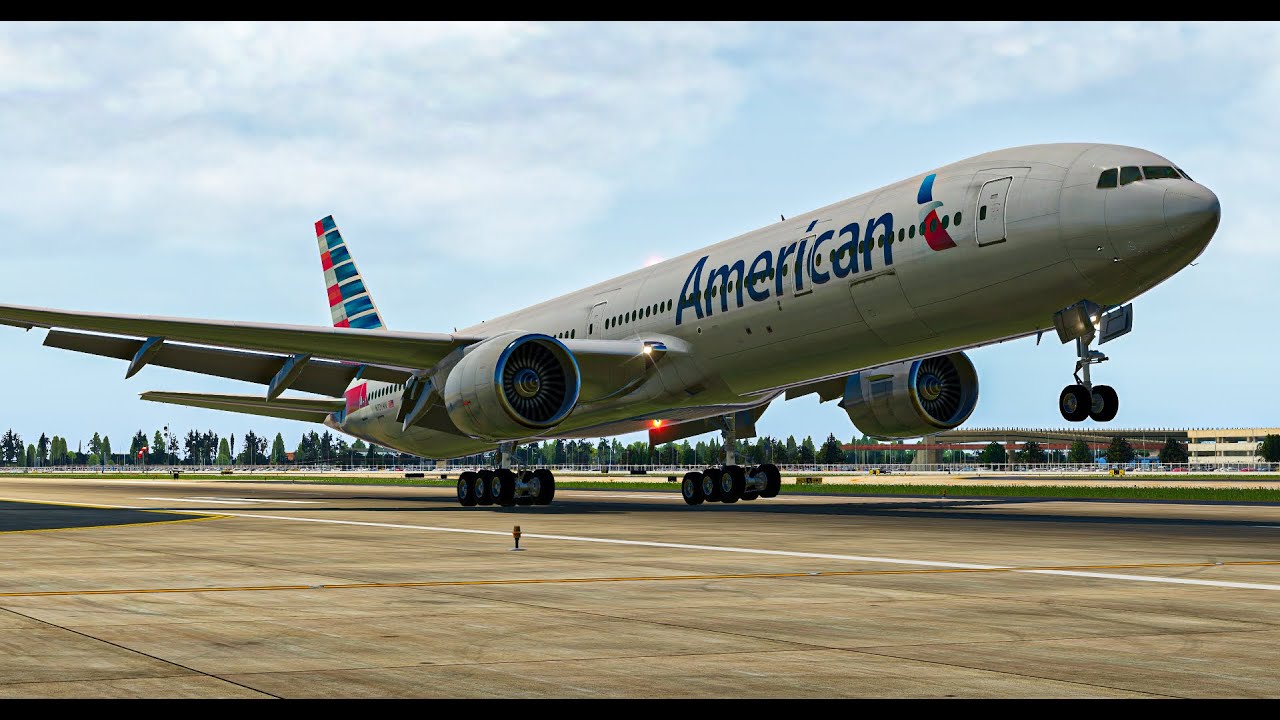 X-Plane 11 | 777-300ER | Chicago - Atlanta - YouTube