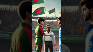 Bangladesh vs India cricket match #trustonallah #shortsfeed #truedialogue #ai